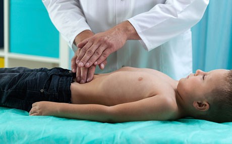 هه‌وکردنی ریخۆڵە‌کوێره‌ له‌ منداڵدا