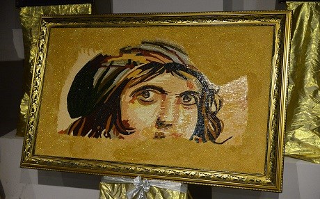 Urfalı kadınlardan mozaik tablolar