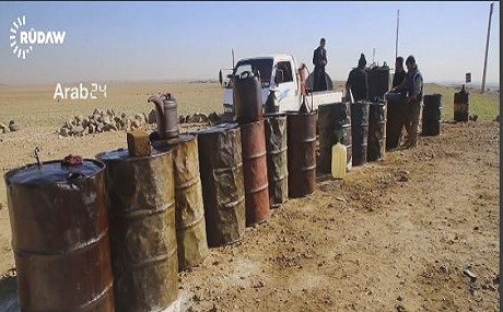 Parzûngehên mazot û benzînê li cadeyên Rojavayê Kurdistanê