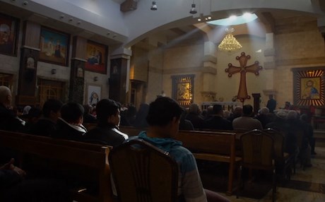 Christians celebrate patron saint of armourers and artillerymen in Erbil