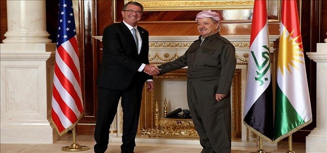 VÎDEO - Ashton Carter li Kurdistanê; Bi Barzanî re civiya