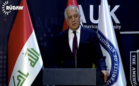 To pursue independence Kurds should have consensus among themselves, says Zalmay Khalilzad