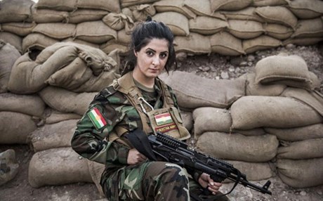 Şervana kurd ji ber şerê DAIŞê tê darizandin