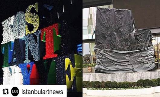 Istanbul sculpture removed after protests over Byzantium name