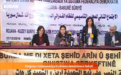 İLAN EDİLDİ - 'Kuzey Suriye Demokratik Federal Sistemi'