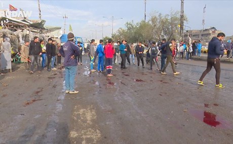 چوار تەقینەوە لە بەغدا؛ 60 کوژراو و 70 برینداری لێکەوتەوە