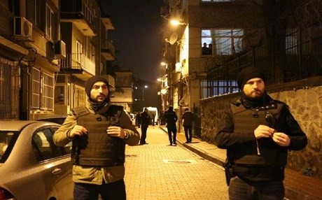 İstanbul'da lav silahıyla saldırı!