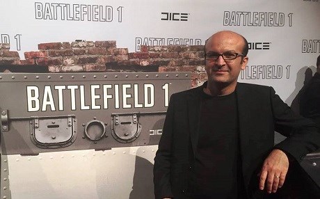 کارزان مەحموود میوزیک بۆ گەیمی "Battlefield-1" دادەنێت