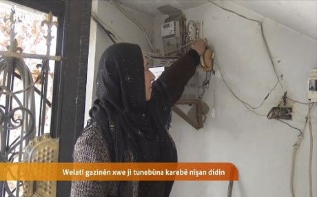 Li Hesekê tenê saetek elektirîk heye