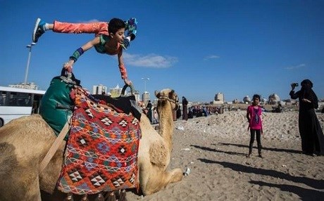 Guinness'e giren ilk Filistinli çocuk