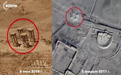 Şûnwarên dîrokî hatine wêrankirin