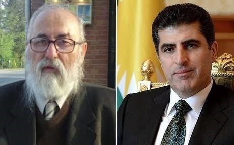 Nêçîrvan Barzanî sersaxî ji Mîrê Kurdên Êzidî re xwast