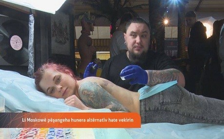 Li Moskowê pêşangeha hunerên alternatîv hat vekirin