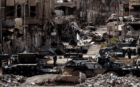 القوات العراقية تعلن استعادة سجن بادوش في مدينة الموصل