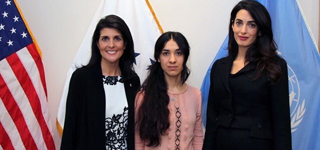 Balyoza Amerîkayê ya NY pêşwaziya Nadiya Mûrad kir