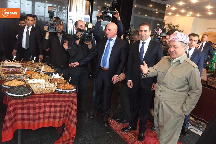 Barzani ve diplomatlar Newroz resepsiyonunda