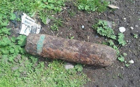 Diyarbakır'da 40 yıllık top mermisi