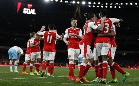 Arsenal rahat geçti