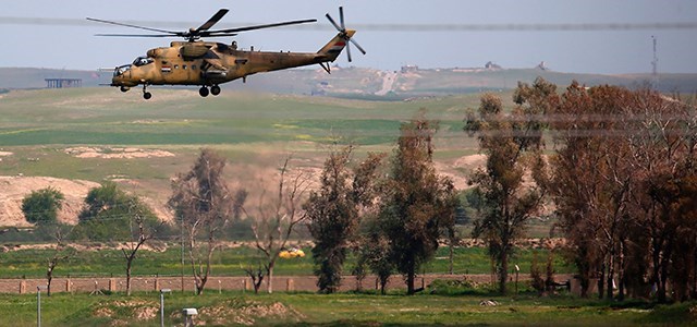 Helîkoptera leşkerî ket