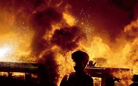 Yangın sonrası ulusal yas