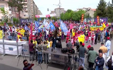 VÎDEO - Mîtînga roja Karkeran li Amedê