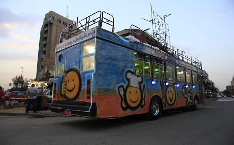 Bağdat’ta sıradışı bir lokanta!