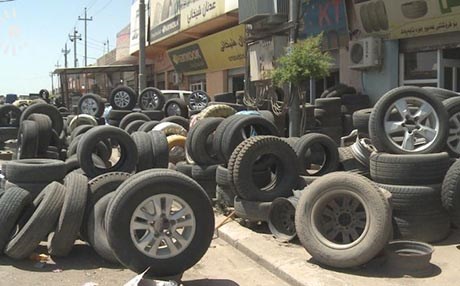 ساڵانە بە بەهای 400 ملیۆن دۆلار تایە هاوردە دەکر‌ێت