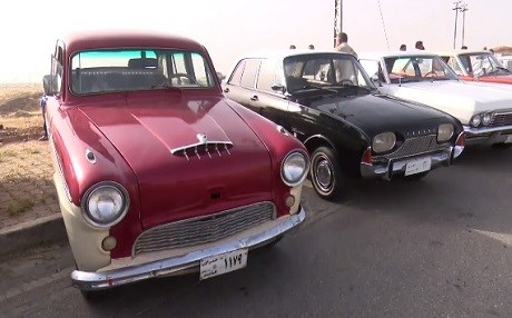 Otomobêlên Klasîk bûn xemla cadeyên Kerkûkê