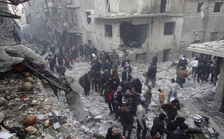 Heleb hîn tê topbaran kirin dide û NY bê denge