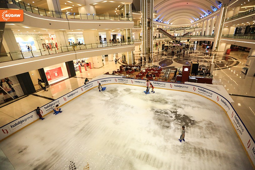 FOTO - Süleymaniye’de buz pateni keyfi