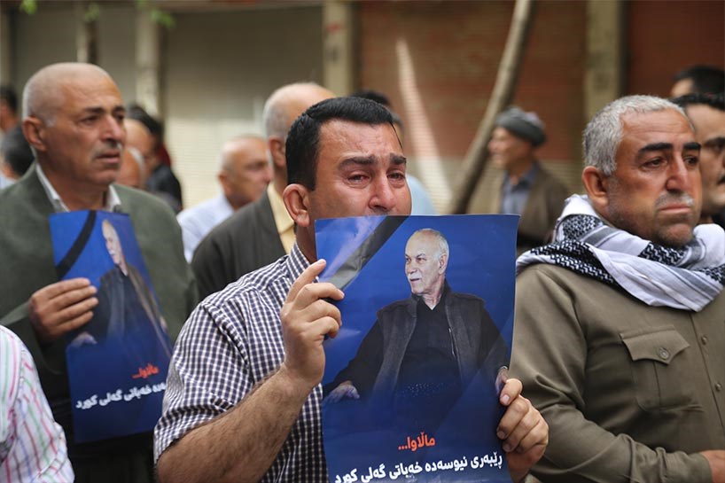 Goran liderinin cenaze töreni