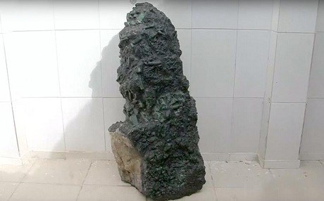 272 kilogramlık zümrüt bulundu