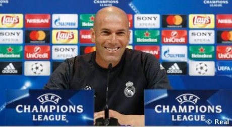 کۆنگرەی رۆژنامەڤانی زیدان لەسەر یاریی کۆتایی چامپیۆنزلیگ