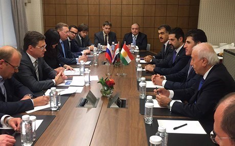 RUSYA - Başbakan Barzani Enerji Bakanı ile görüştü