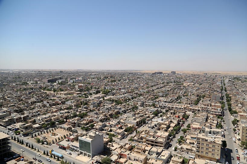Başkent Erbil havadan fotoğraflandı