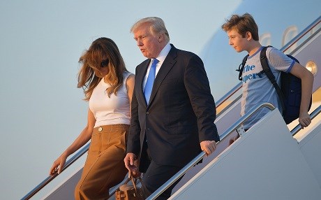 First Lady sonunda taşındı