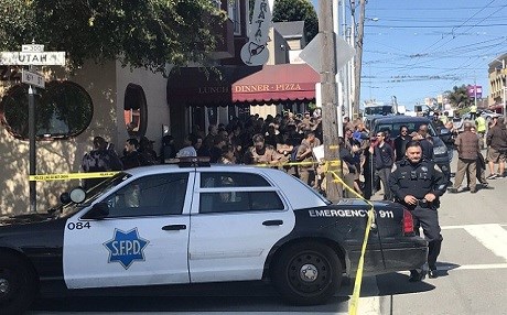 Li San Francisco ya Amerîkayê êrişa çekdarî