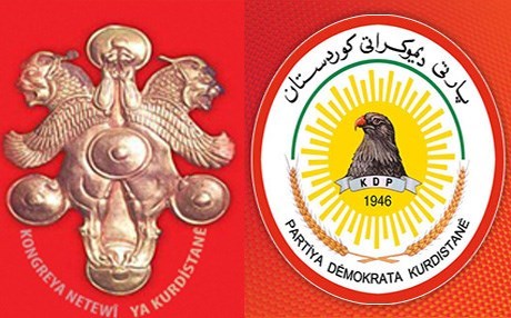 KNK û PDK li Hewlêrê civiyan