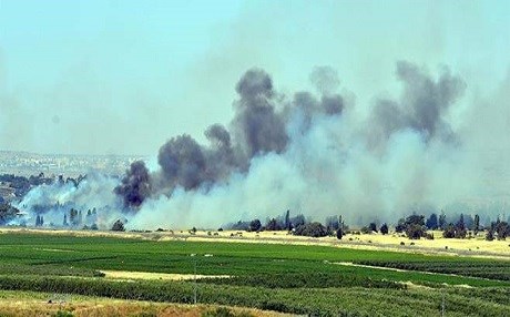 İsrail Suriye üslerini vurdu