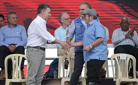 کۆلۆمبیا؛ پرۆسەی چەکدانانی بزووتنەوەی فارک کۆتاییهات