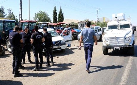 Siverek’te taş, tüfek ve sopalı kavga