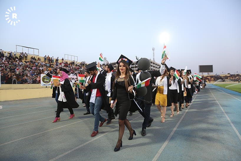 ئاهەنگی دەرچووانی خوێندکارانی زانکۆی سەڵاحەدین