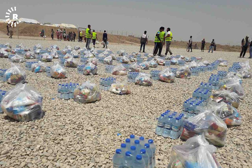 ئاوارەکانی خازر: خۆراک نەمێنێت، ناچاردەبین بگەڕێینەوە