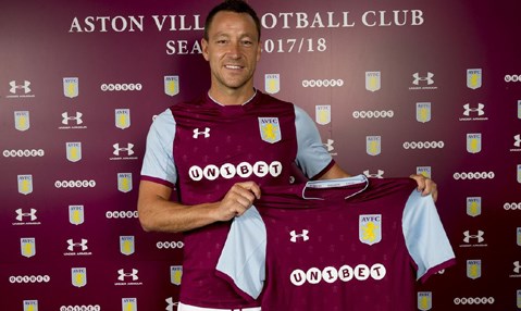 جۆن تێرى بووه‌ یاریزانى ئاستۆن ڤێلا