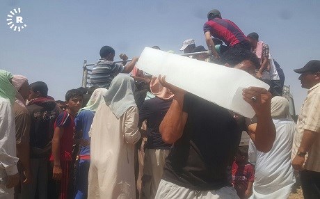 FOTO - Musullu göçzedeler ve yüksek sıcaklık