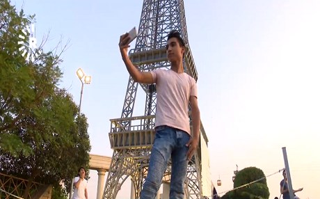 Erbil'de Eyfel Kulesi sürprizi