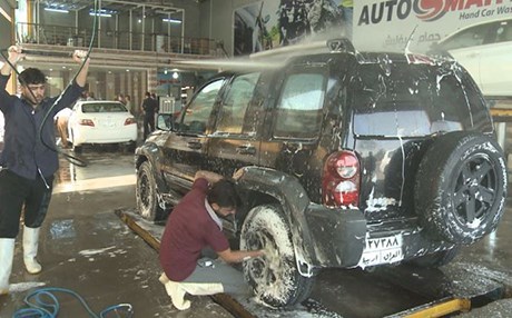 HEWLÊR - Ji ber kêmbûna avê 5 şûştingehên otomobîlan hatin girtin