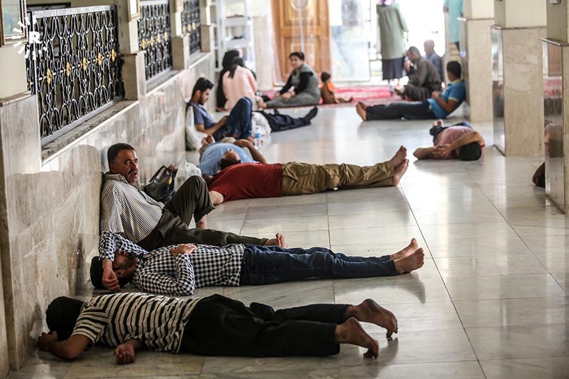 Nîvrojek bi germa havînê li Silêmaniyê