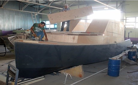 Vanlı teknecinin hedefi Hazar Denizi