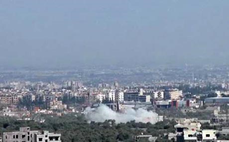 بە نێوبژیوانی رووسیا ئاگربەست لە 84 گوندی پارێزی حمس راگەیێندرا